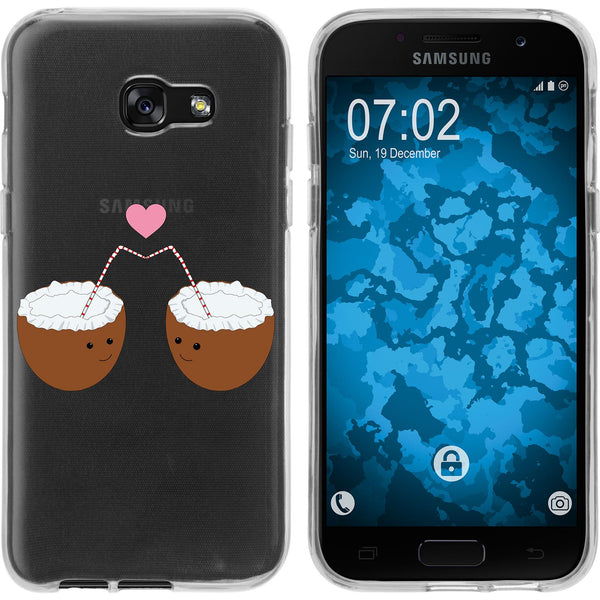 Galaxy A7 (2017) Silikon-Hülle Sommer Coconuts M3 Case