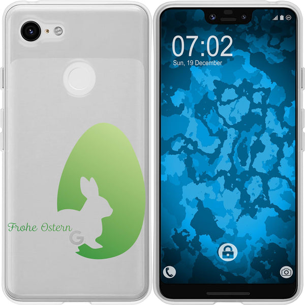 Pixel 3 XL Silikon-Hülle Ostern M2 Case