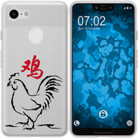 Pixel 3 XL Silikon-Hülle Tierkreis Chinesisch M10 Case