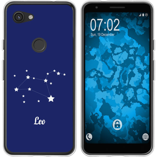Pixel 3a Silikon-Hülle SternzeichenLeo M4 Case