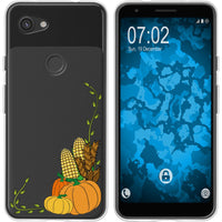 Pixel 3a XL Silikon-Hülle Herbst Erntedankfest/Thanksgiving