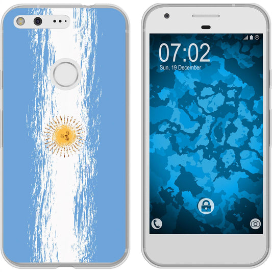 Pixel XL Silikon-Hülle WM Argentinien M1 Case
