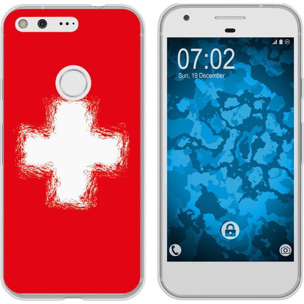 Pixel XL Silikon-Hülle WM Schweiz M10 Case