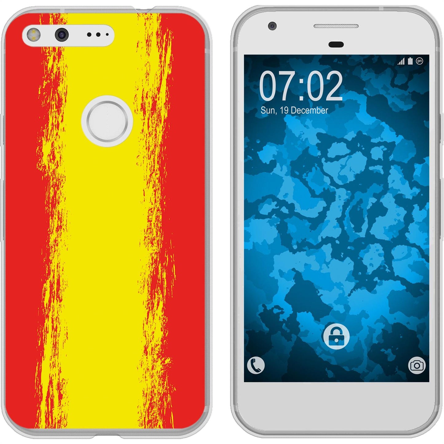 Pixel XL Silikon-Hülle WM Spanien M11 Case