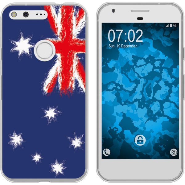 Pixel XL Silikon-Hülle WM Australien M2 Case