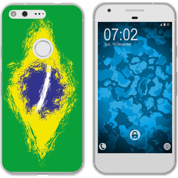 Pixel XL Silikon-Hülle WM Brasilien M3 Case