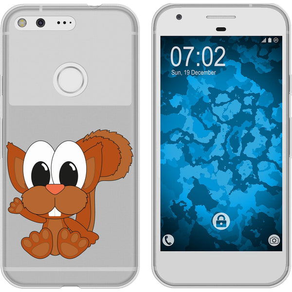 Pixel XL Silikon-Hülle Cutiemals M8 Case