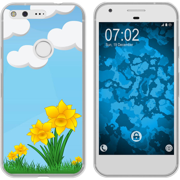 Pixel XL Silikon-Hülle Ostern M4 Case