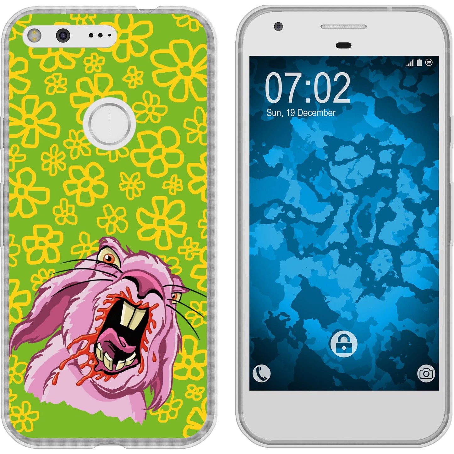 Pixel Silikon-Hülle Ostern M5 Case