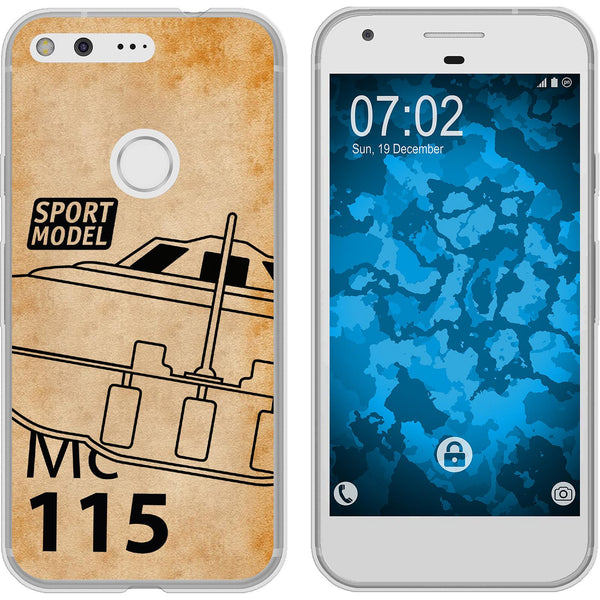 Pixel XL Silikon-Hülle Space U.F.O. M1 Case