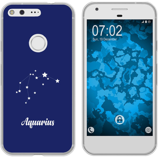 Pixel XL Silikon-Hülle SternzeichenAquarius M10 Case