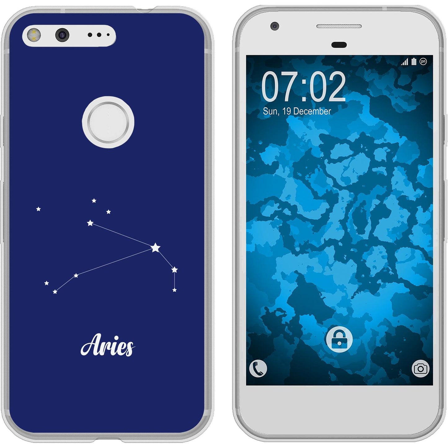 Pixel XL Silikon-Hülle SternzeichenAries M11 Case
