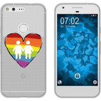 Pixel Silikon-Hülle pride Frauen M4 Case