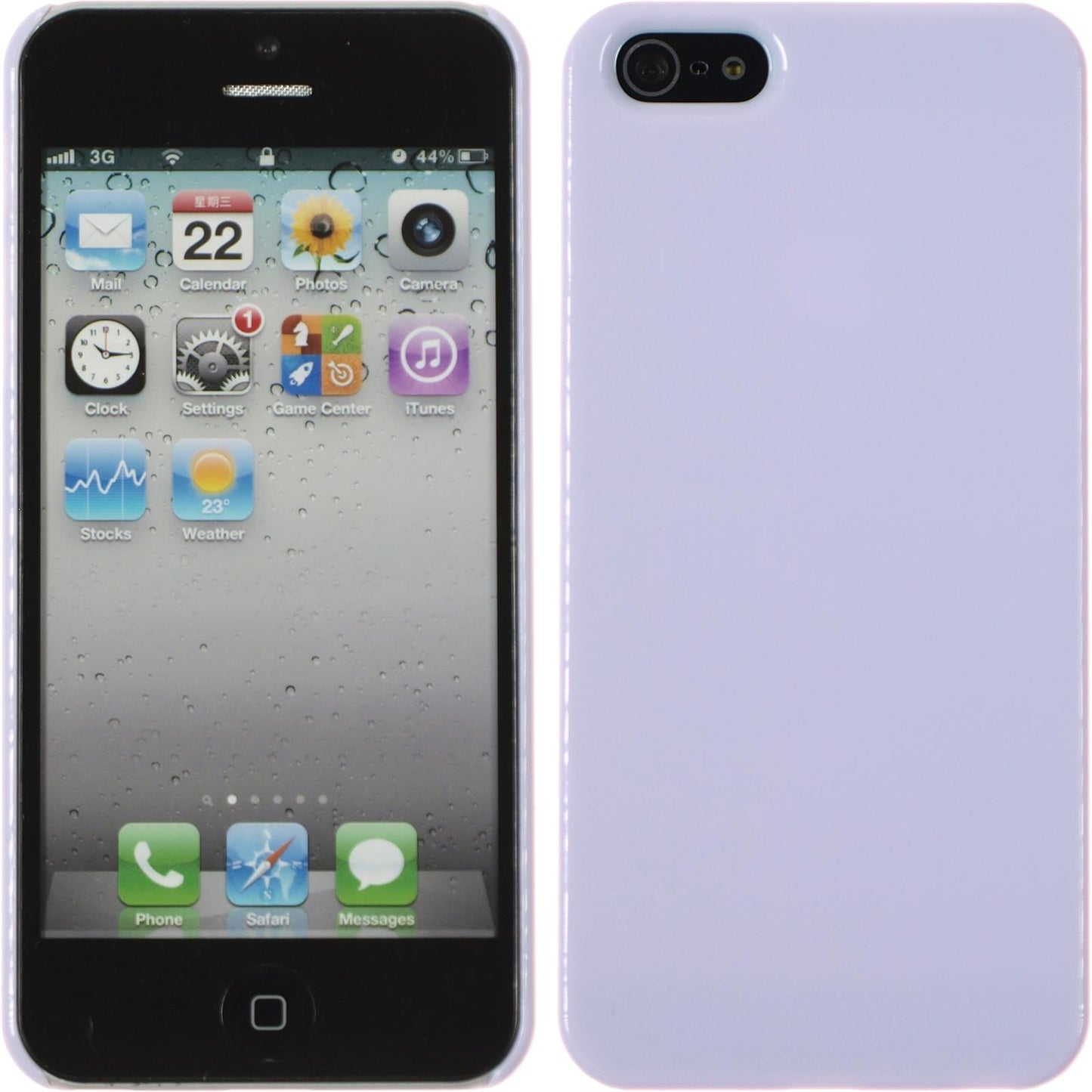 Hardcase für Apple iPhone 5 / 5s / SE Candy lila