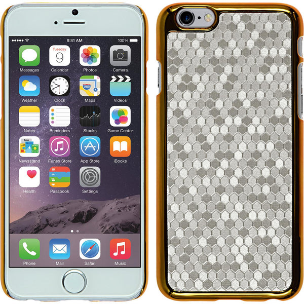 Hardcase für Apple iPhone 6s / 6 Hexagon silber