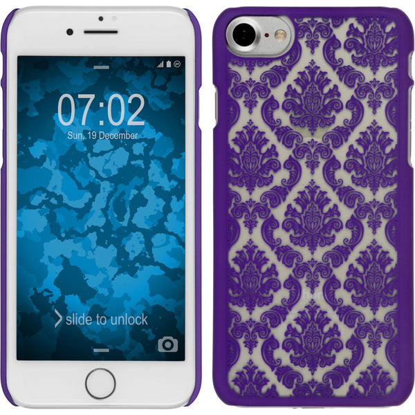 Hardcase für Apple iPhone 7 / 8 / SE 2020 Damask lila