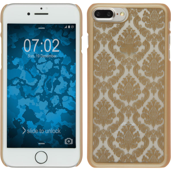 Hardcase für Apple iPhone 7 Plus / 8 Plus Damask gold