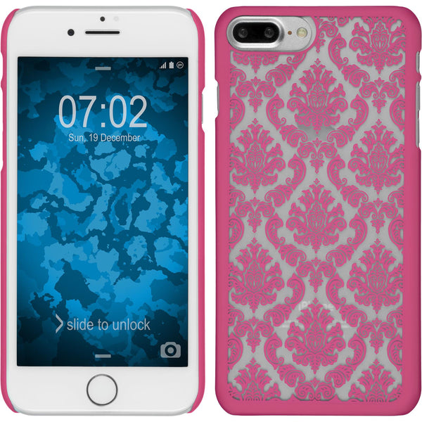 Hardcase für Apple iPhone 7 Plus / 8 Plus Damask pink