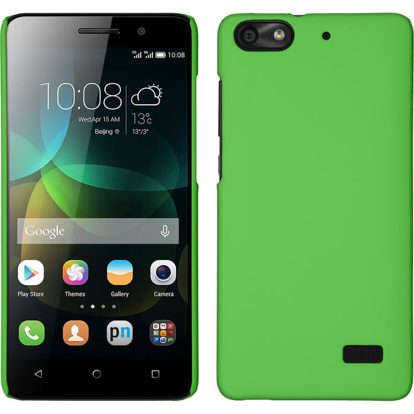Hardcase für Huawei Honor 4c gummiert grün