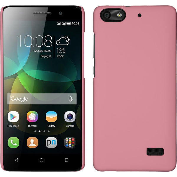 Hardcase für Huawei Honor 4c gummiert rosa