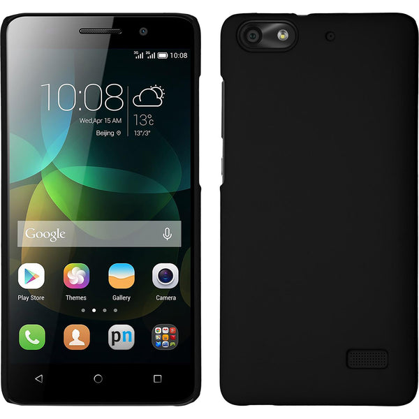 Hardcase für Huawei Honor 4c gummiert schwarz