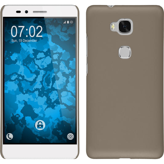 Hardcase für Huawei Honor 5X gummiert gold