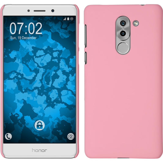 Hardcase für Huawei Honor 6x gummiert rosa