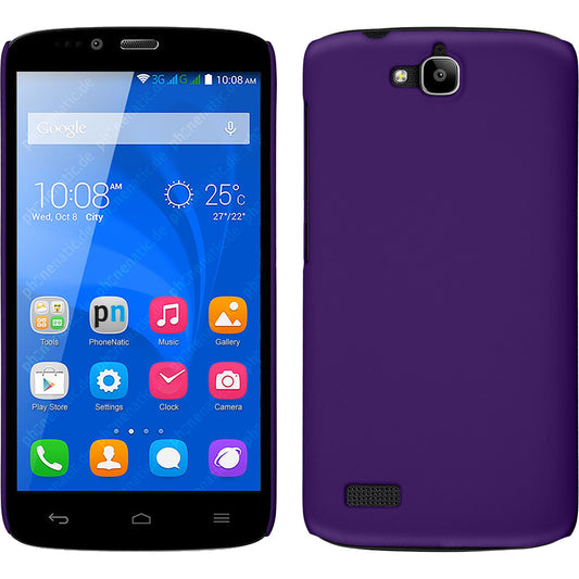 Hardcase für Huawei Honor Holly gummiert lila