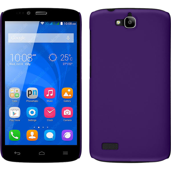 Hardcase für Huawei Honor Holly gummiert lila