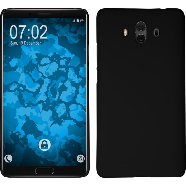 Hardcase für Huawei Mate 10 gummiert schwarz
