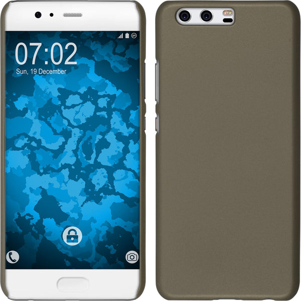 Hardcase für Huawei P10 Plus gummiert gold