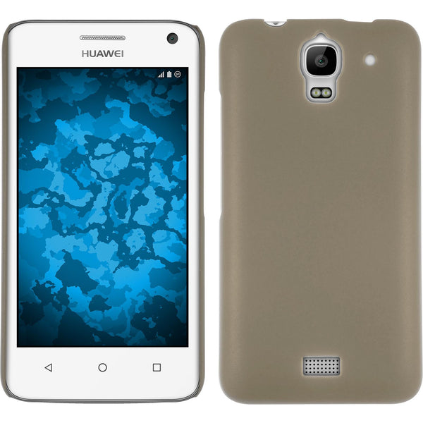 Hardcase für Huawei Y360 gummiert gold
