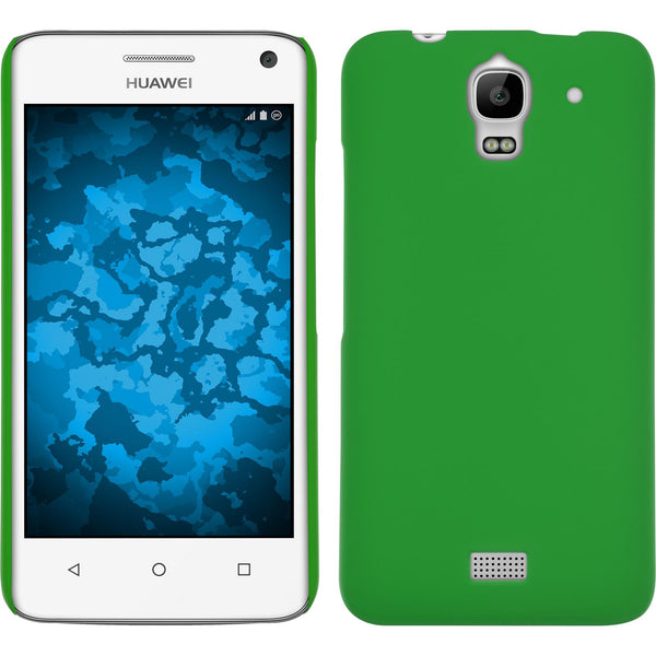 Hardcase für Huawei Y360 gummiert grün