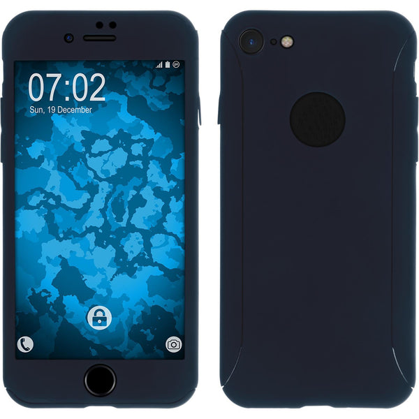 Hardcase für Apple iPhone 7 / 8 / SE 2020 360∞ dunkelblau