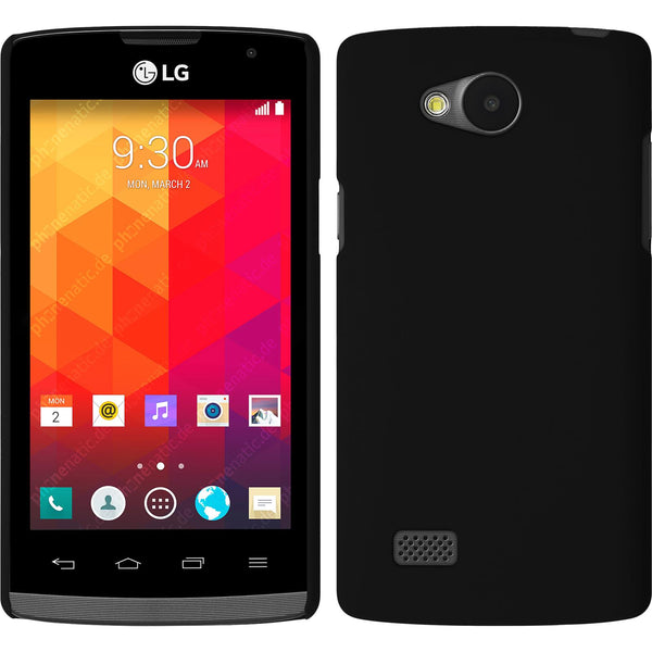 Hardcase für LG Joy gummiert schwarz
