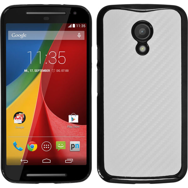 Hardcase für Motorola Moto G 2014 2. Generation Carbonoptik