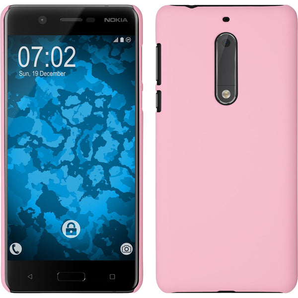 Hardcase für  Nokia 5 gummiert rosa