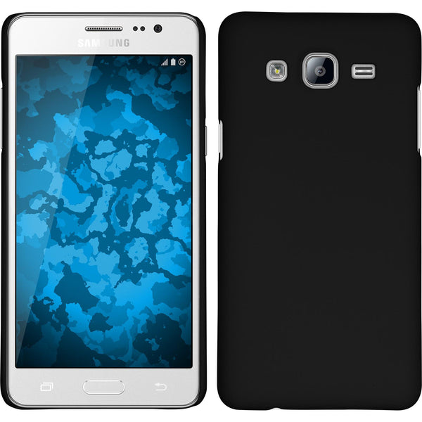 Hardcase für Samsung Galaxy On5 gummiert schwarz