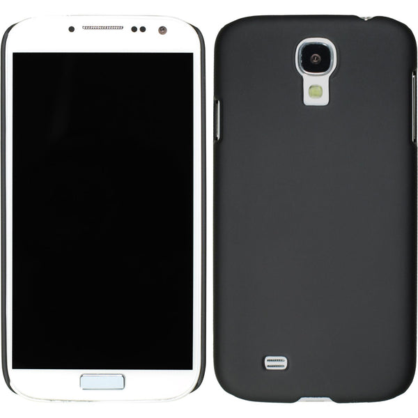 Hardcase für Samsung Galaxy S4 gummiert schwarz