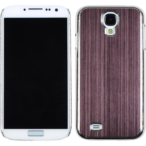 Hardcase für Samsung Galaxy S4 Metallic braun