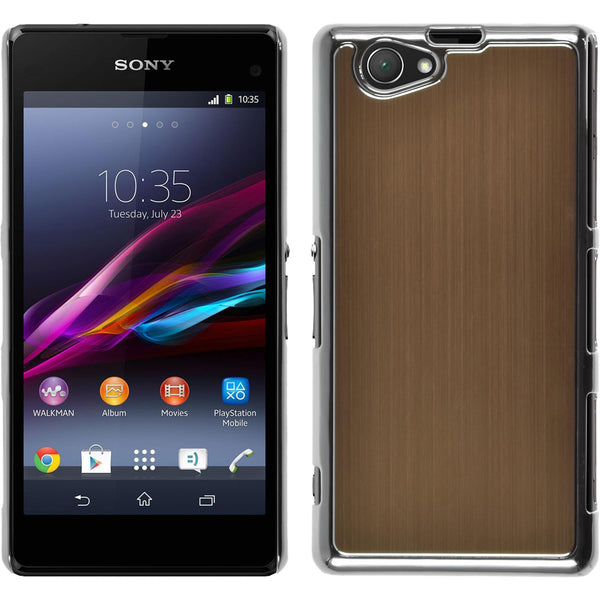 Hardcase für Sony Xperia Z1 Compact Metallic gold