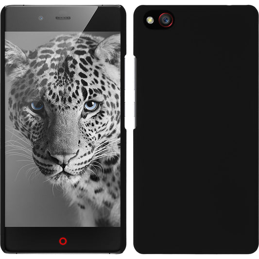 Hardcase für ZTE Nubia Z9 Mini gummiert schwarz