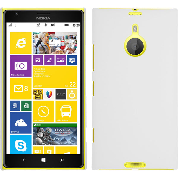 Hardcase für  Nokia Lumia 1520 gummiert weiß