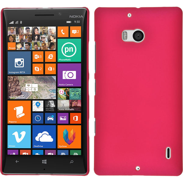 Hardcase für  Nokia Lumia 930 gummiert pink