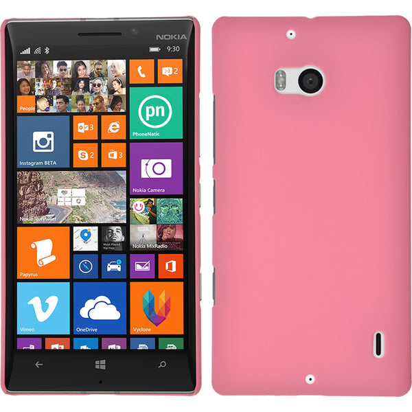 Hardcase für  Nokia Lumia 930 gummiert rosa