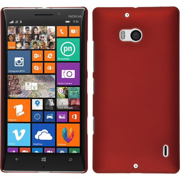 Hardcase für  Nokia Lumia 930 gummiert rot