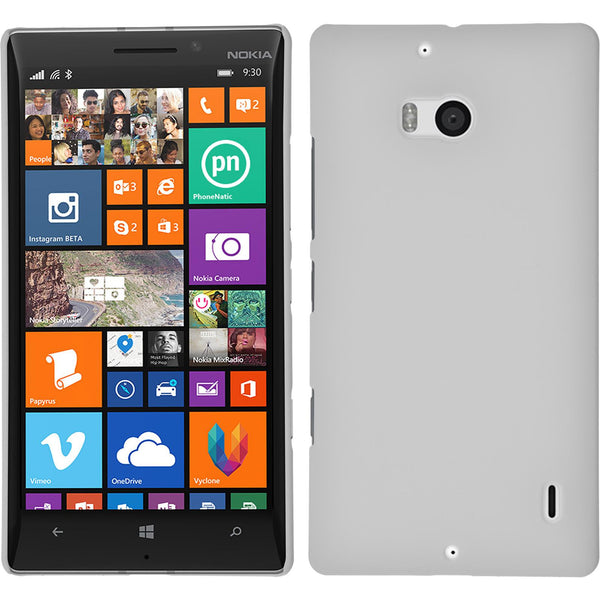 Hardcase für  Nokia Lumia 930 gummiert weiß