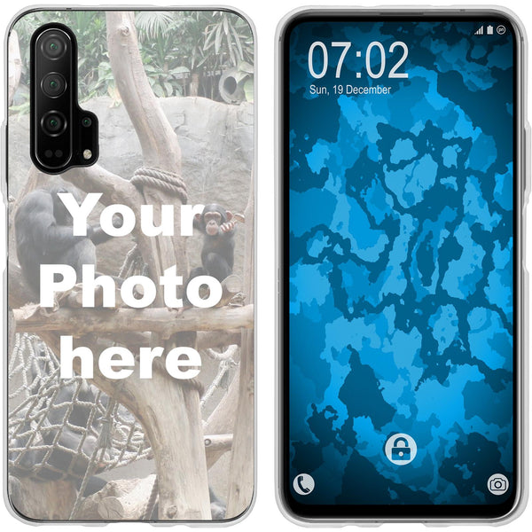 Honor 20 Pro Personalisierte Handyhülle  clear zum selbst g