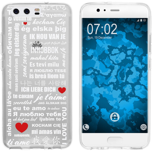 P10 Plus Silikon-Hülle in Love M5 Case