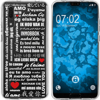 P20 Silikon-Hülle in Love M5 Case